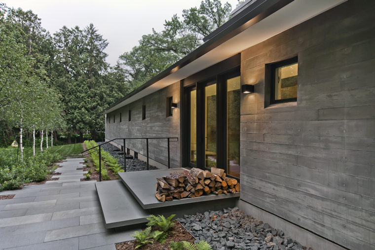 concrete exterior wall